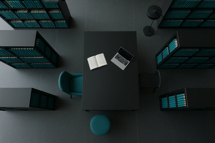 Felixstowe legal library scene